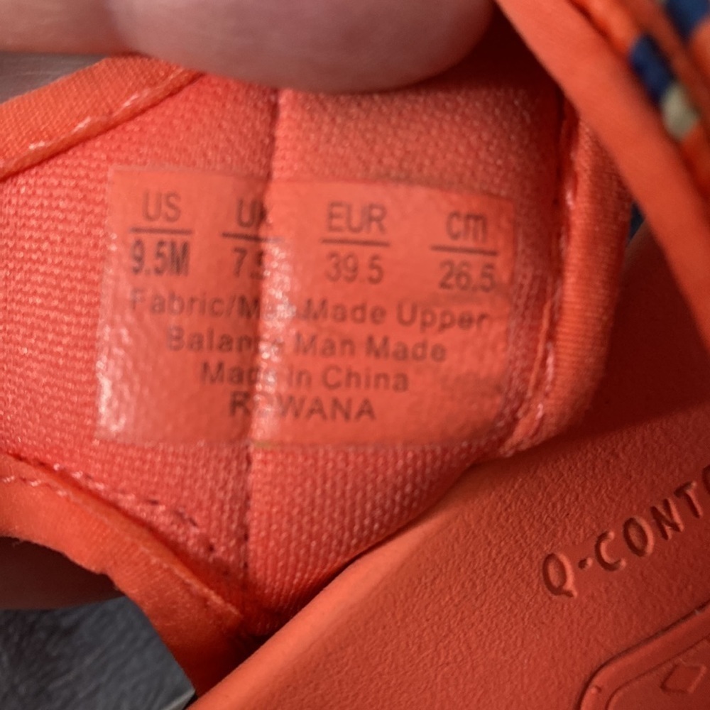 Ryka Rowana Sport Sandals Living Coral Elastic Strap Comfort Size 9.5 - Picture 7 of 8
